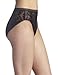 Wacoal Womens Awareness Hi Cut Panty Brief Panty, Black, X-Large