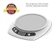 Coleman Cable Digital Kitchen Scale. Weigh Food in Grams and Ounces. 15-lb Capacity.