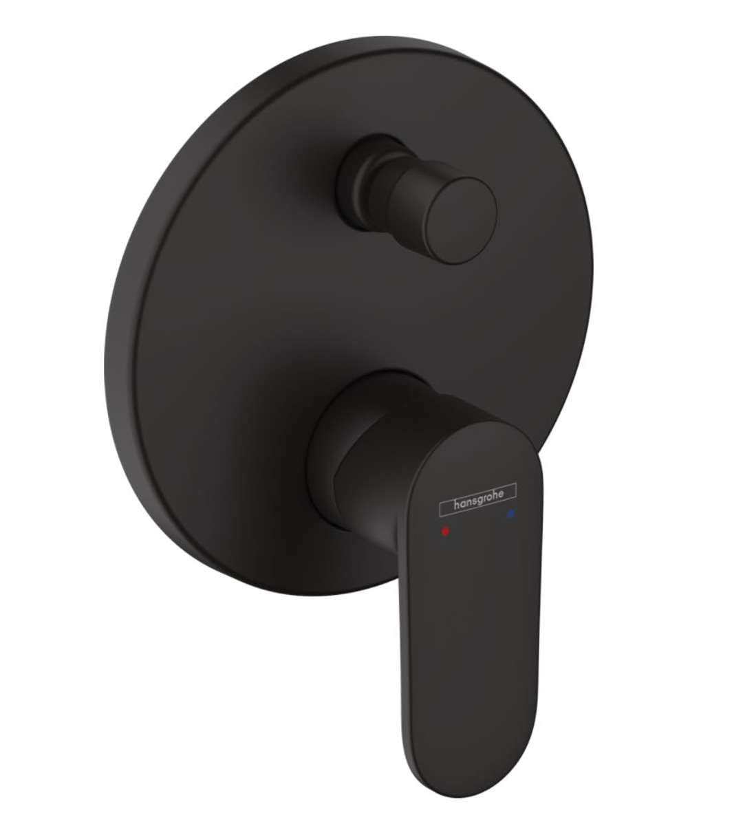 hansgrohe Vernis Blend Single lever bath mixer for concealed installation, matt black, 71466670 — image 1