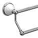 Gatco 5286 24-Inch Franciscan Double Towel Bar, Chrome