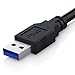 Dorggi USB 3.0 to VGA Adapter Multi-display Video Converter - PC Laptop Windows 7 8 10 and more(Black)