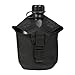 Rothco MOLLE Compatible 1 Quart Canteen Pouch - Essential Camping Accessory for On-The-Go Hydration, Black