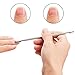 Cuticle Remover Kit Gel Nail Art Pusher Tool Stainless Steel Triangle Polish Cleaner Scraper …