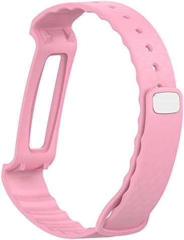 Usaboutall Unisex Sports Watch Band Strap Replacement Bracelet for Huawei A2 Tracker size 25cm x 1.8cm (Pink)