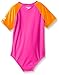 Speedo Girls' Short Sleeve Onesie