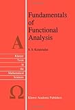 Fundamentals of Functional Analysis, Kutateladze, S. S., 9048146615