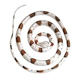 Rhode Island Novelty Rubber Banded Rock Rattlesnake 48-Inches Long (1-Unit)