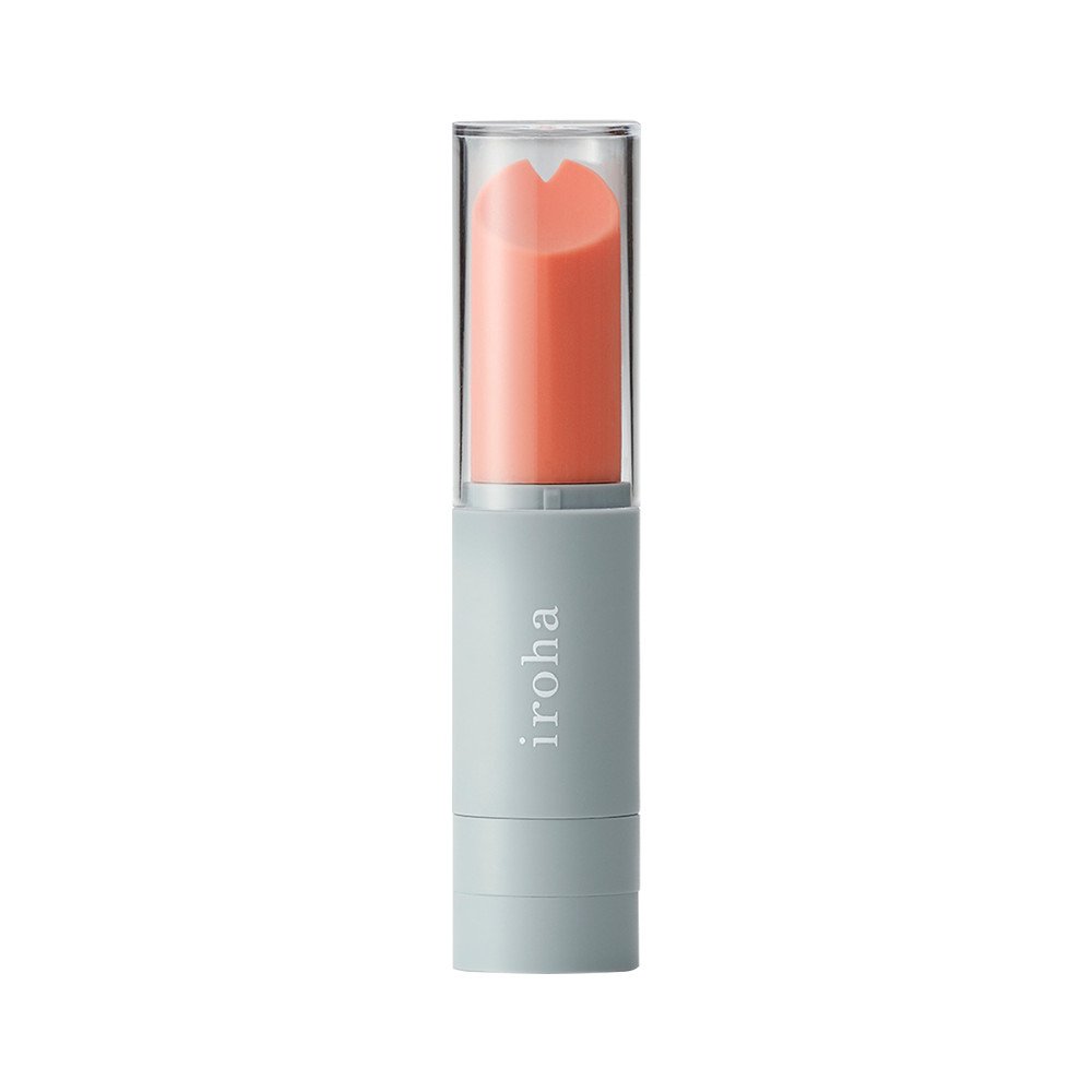 iroha Tenga Stick Soft-Touch Lipstick Shaped Travel-Sized Vibrator, Grey and Orange