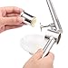 Fu Store Stainless Steel Garlic Press with a Peeler- Mince and Crush Cloves Ginger Epicurean Mincer Chopper Crusher Slicer Grater