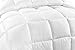 MEDIUM WARMTH White Down Alternative Comforter With Space Saver Storage Bag, Duvet Insert, Corner Tabs, Protection Against Dust Mites, Hypoallergenic, Allergy Free (Medium Warmth, California King)
