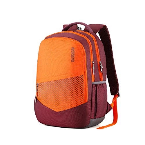 American Tourister 29.5 Ltrs Magenta Casual Backpack (AMT Mist SCH BAG02 Magenta)