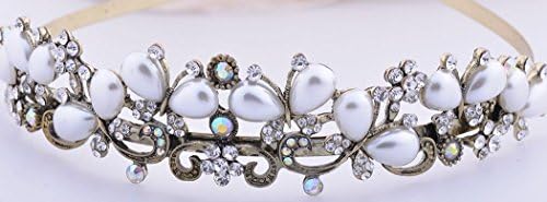 Rhinestone Crystal Tiara Crown Wedding Bridal Headband Headwear