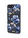 iPhone 8 Plus / 7 Plus / 6 Plus, Sonix Indigo Clear Coat Cell Phone Case (Flower, Blue) [Drop Test Certified] Sonix Women's Clear Case Series for Apple (5.5