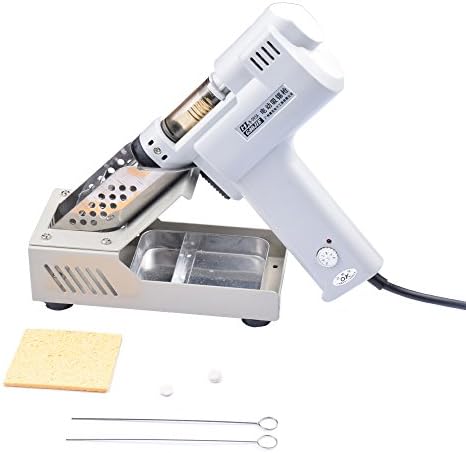 Wenh 110V /220V Electric Vacuum Desoldering Pump Solder Sucker Gun Heating Core Suction Tin Gun S-993A Torch Core Iron Core 90W,B