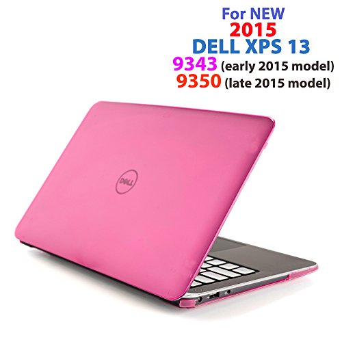 UPC 649242003839, Pink iPearl mCover Hard Shell Case for 13.3&quot; Dell XPS 13 9343 / 9350 / 9360 models ( not fitting older L321X / L322X / 9333 and newer 9365 2-in-1 models) Ultrabook laptop - PINK