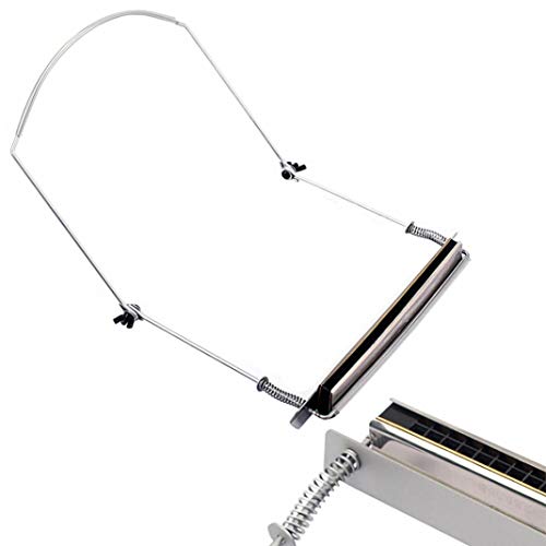 difcuyg5Ozw Lightweight 24 Holes Harmonica Neck Holder Adjustable Mouth Organ Support Stand Bracket Durable Instrument Accessories- Silver - Thumbnail 4