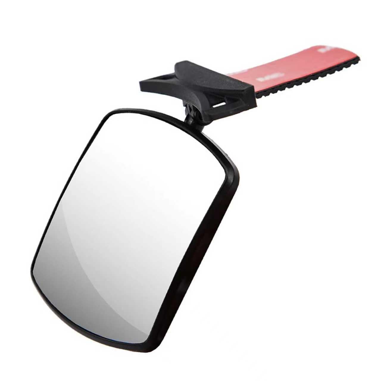 Photo 1 of Bawkars Car Interior Rearview Mirror, HD Rotatable and Adjustable Baby Seat Mirror, for Observing Rear Row, Universal for Most Cars (White)