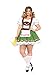 Leg Avenue Women's Plus-Size Oktoberfest Sweetie Costume, Multi, 3X