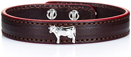 Thick Cuts Cow Bracelet (9.25, sterling-silver)