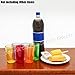 Odoria 1:12 Miniature 12PCS Multi Color Plastic Drinking Water Cups Dollhouse Kitchen Accessories