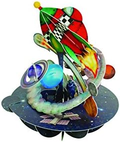 Santoro PirouettesOut in Space 3D Pop Up Card