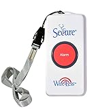 Secure WCBT-1 Nurse Call Button Transmitter Accessory for SWCB-1 and SWCB-1S Caregiver Alert Sets... (Transmitter Only)