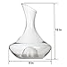 Lily's Home Glass Wine Decanter and Carafe with Easy Pour Base, Let Your Favorite Vintages Breathe with this Beautifully Stylish and Functional Piece (8 in x 10 in)