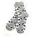 Philcos Ladie's Panda Pattern Socks Shoe 4-10 Gray