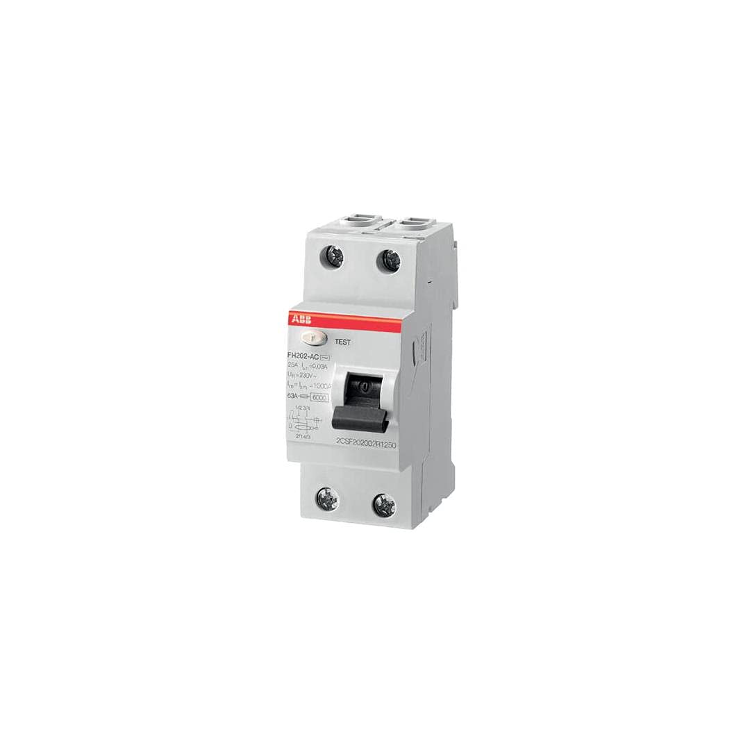 Abb-entrelec fh200 - fh202ac 40a 30ma Differential
