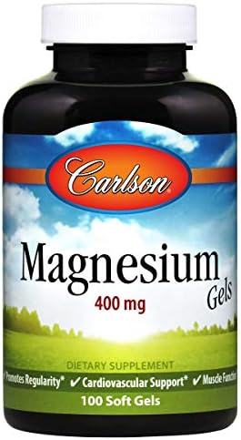 Carlson labs Liquid magnesium, 400mg, 100 Soft Gel (088395052019)