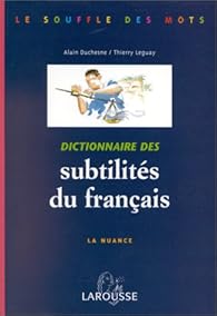 Livres Couvertures de Dictionnaire des subtilites du français