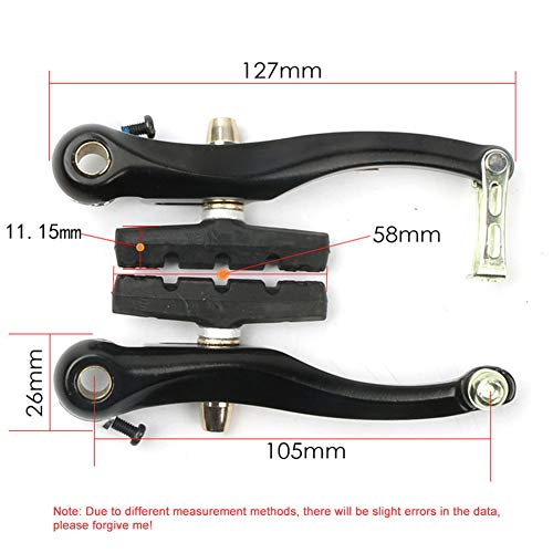 image for Caiyuangg Mountain Bicycle V-Brake Aluminum Alloy Bike Brakes Sets wit