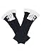 Dahlia Women's Fingerless Arm Warmer Gloves - Lace Rose Button