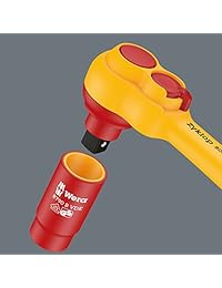Wera 05004966001 8007 B Vde Zyklop Ratchet, Insulation, 3 8", 8.740 in