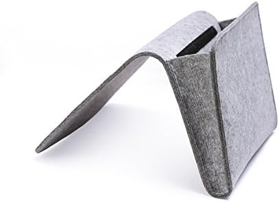 Bed Storage Caddy Organizer for Bedroom, College Dorm Room, Bunk Beds, Sofa - Under Mattress Holder Bag 13.7 x 10.2 Inches Extra Protection Included