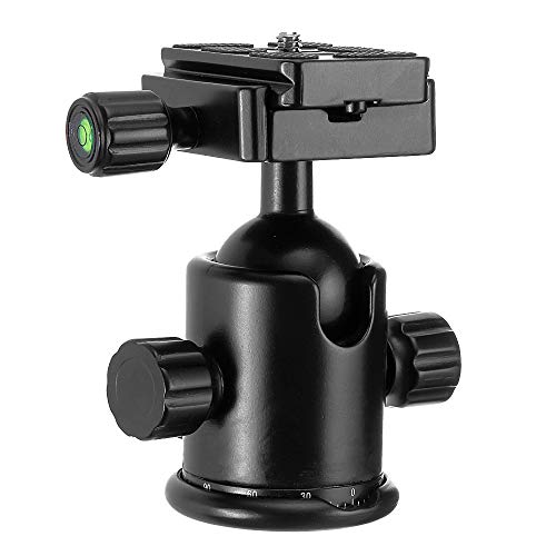 Foto4easy Metal Photography Camera Tripod Ball Head 360 Degree Rotating Panoramic Ball Head with 1/4