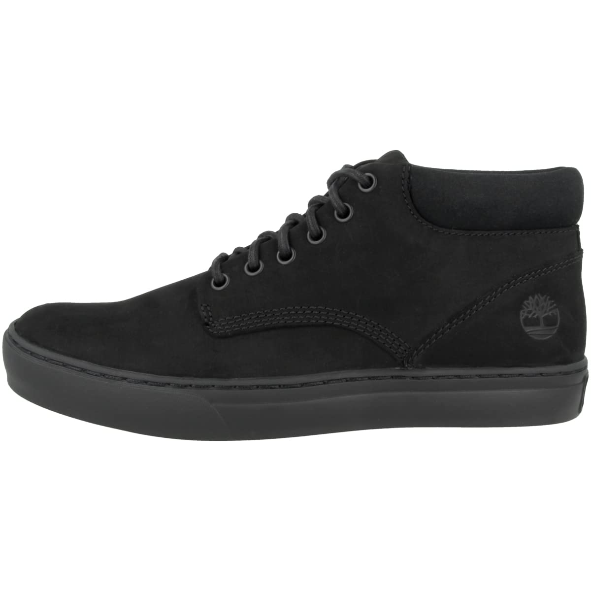 Timberland Men's High-top Sneaker, Black Nubuck, 10.5