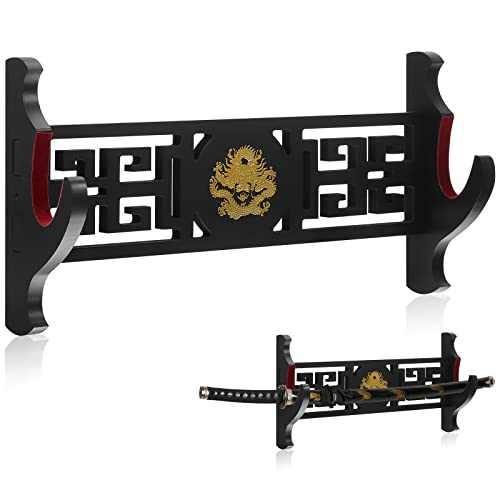 Katana Wall Mount Sword Stand Wall Mount Red Velvet Padded Samurai