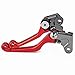 NEVERLAND CNC Pivot Brake Clutch Levers For Honda CR80R/85R 83-07,CRF150R 07-16,CR125R/250R 92-03,CRF450R 02-03,CRF125F 14-16 Red