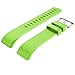 For Fitbit Charge 2 Bands, FreshZone Accessories Replacement Silicone Watch Band Wristband for Fitbit Charge 2 (No Tracker) (Green 1)