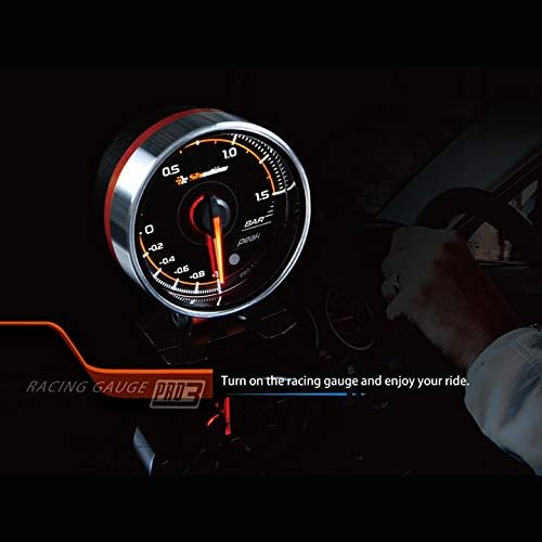 Shadowオートゲージ ユニバーサル 水温計温度計 車用デジタルled Dc12v 2インチ52mm 50