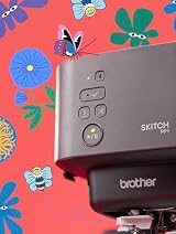 Brother Skitch PP1 Embroidery Machine 100x100 mm Artspira Bluetooth view 2