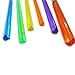 TBC Paint Brush Set,6 Pieces Different Size Assorted Colors Nylon Hair Paint Brushes for Watercolor,Acrylic and Gouache