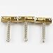 WD Music COMPENSATED TELE BRIDGE SADDLE SET (BRASS)