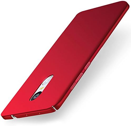 ZasPen(TM) Hard PC for Xiaomi Mi5 5s Plus A1 Mi6 Plus Redmi 3 3s 4 4A 5A Pro Global Note 3 4X Prime Full Cover Plastic Phone Cases [Red Mi 6]