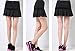 LANBAOSI Women's Boufancy Short Dress High Waist Pleated Tennis Skirts