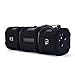 Portable Waterproof Bluetooth Speakers,Outdoor Wireless Speaker with Super Bass and Built-In Dual Driver,Bluetooth 4.2,Hands-Free Function, for Hiking,Beach,Kayaking, Golf,Shower,Party,Camping(Black)