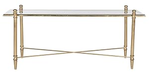 Safavieh Home Collection Tait Gold Coffee Table