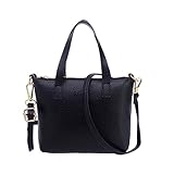 Hunputa Women Celeb Fashion Handbag Shoulder Bag Large Tote Ladies Purse (Black)