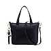 Hunputa Women Celeb Fashion Handbag Shoulder Bag Large Tote Ladies Purse (Black)